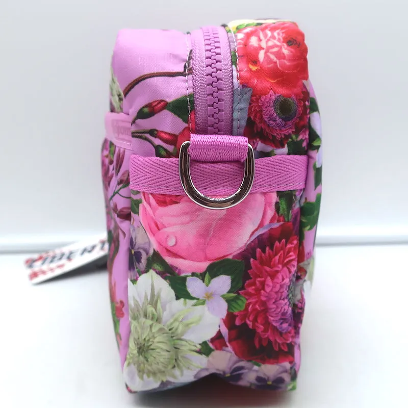 LeSportSac x Libertine Hamish Floral Deluxe Crossbody Bag Pink NEW