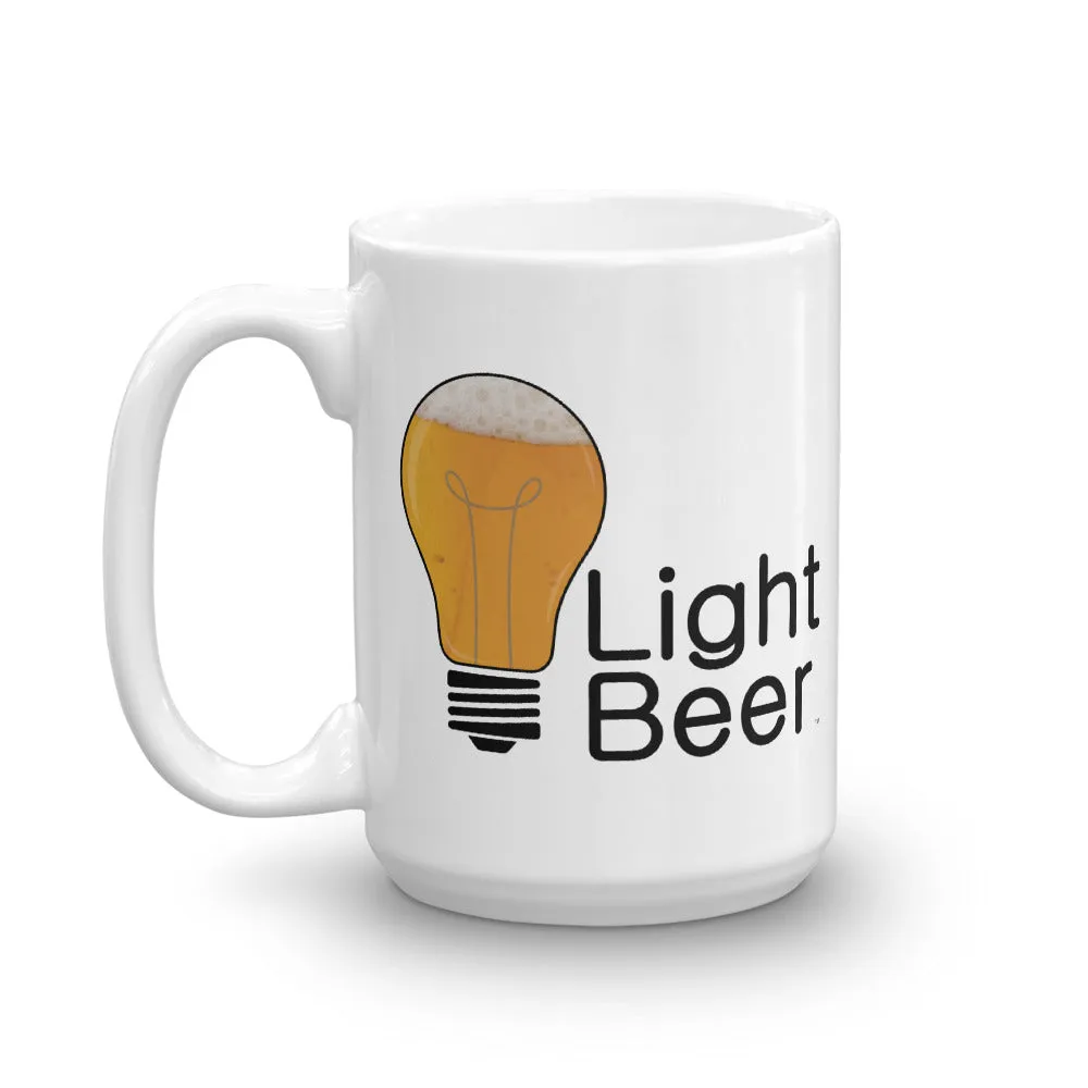 Light Beer Lite Bulb Coffee Mug
