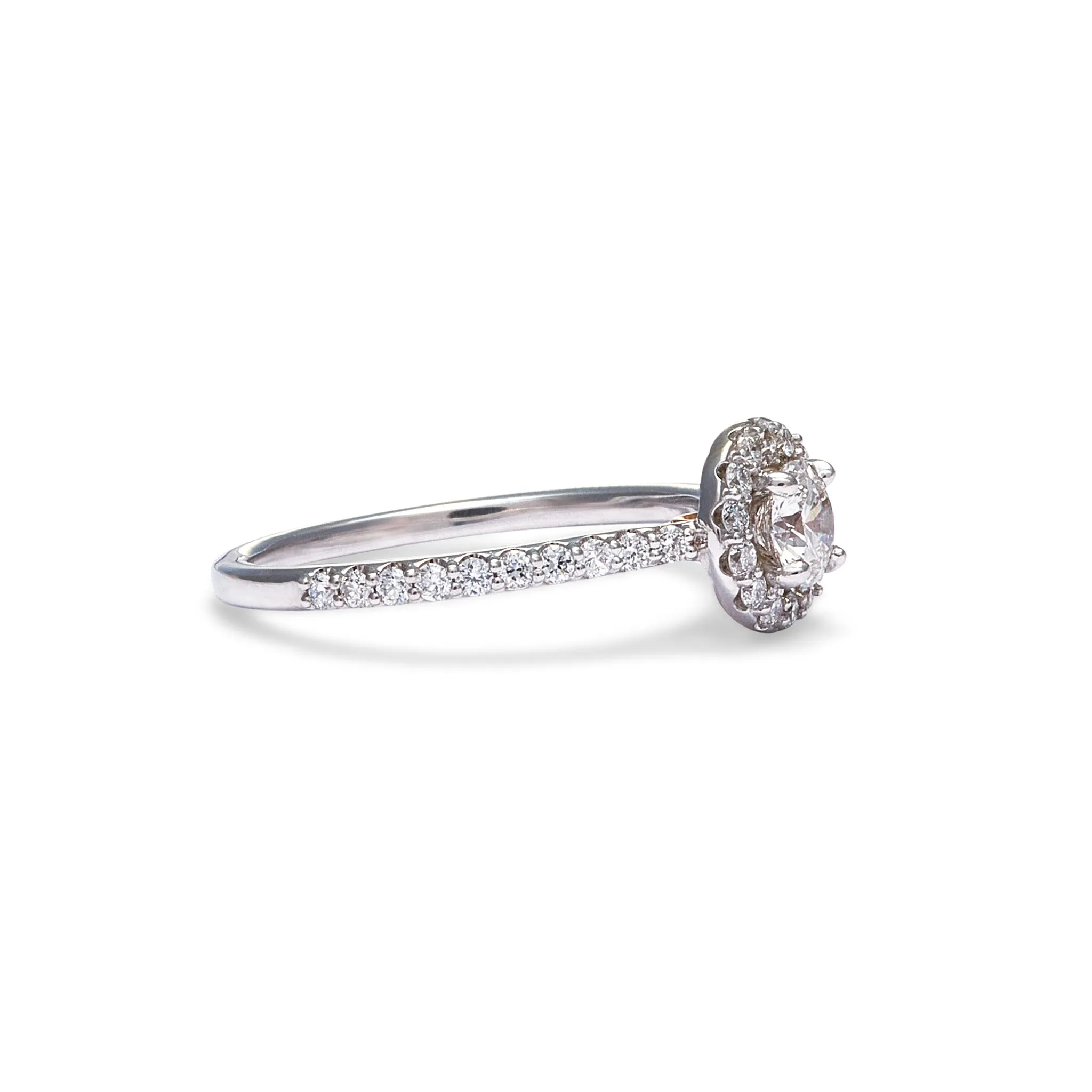Lisa Moissanite Engagement Ring