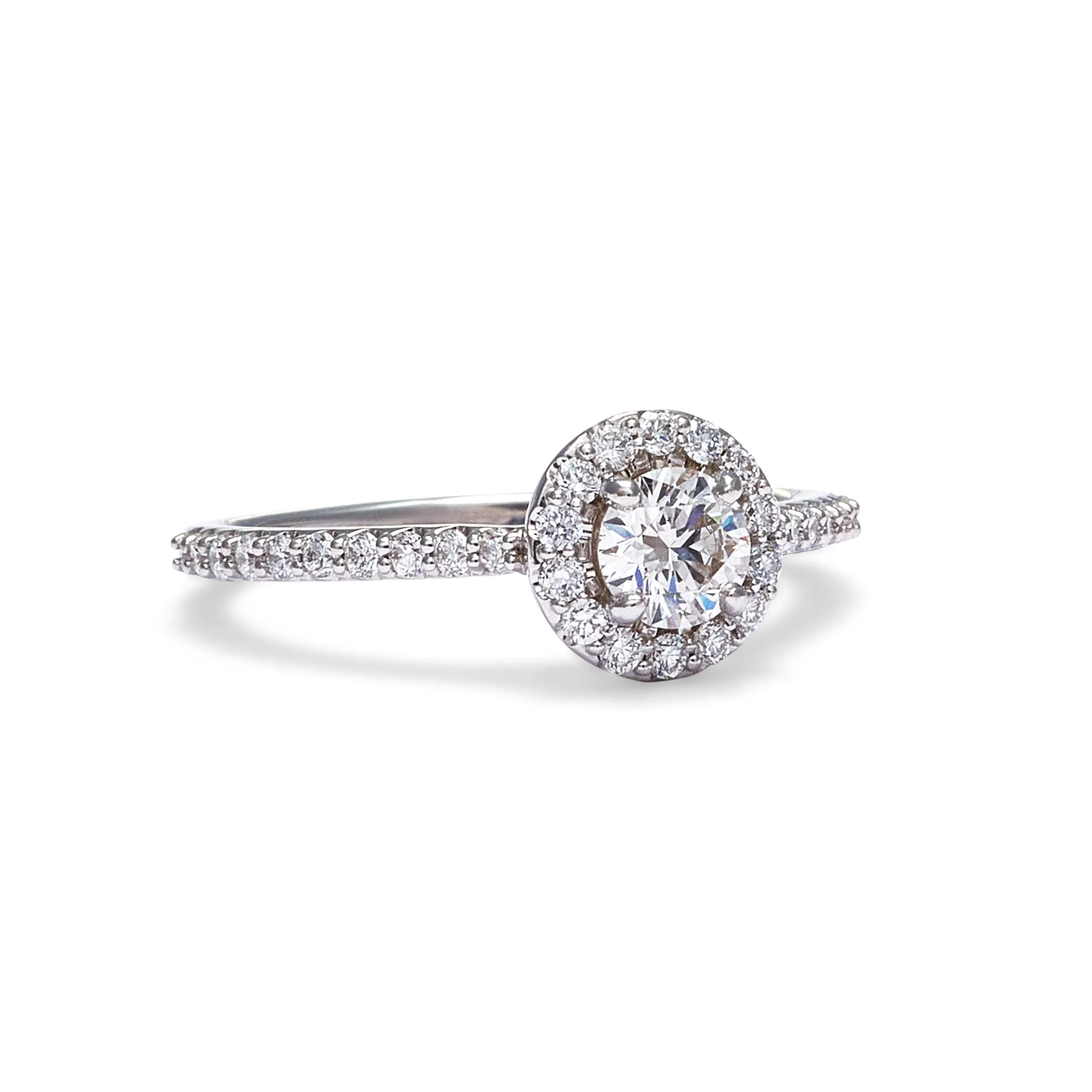 Lisa Moissanite Engagement Ring