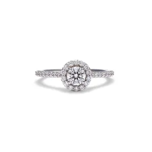 Lisa Moissanite Engagement Ring