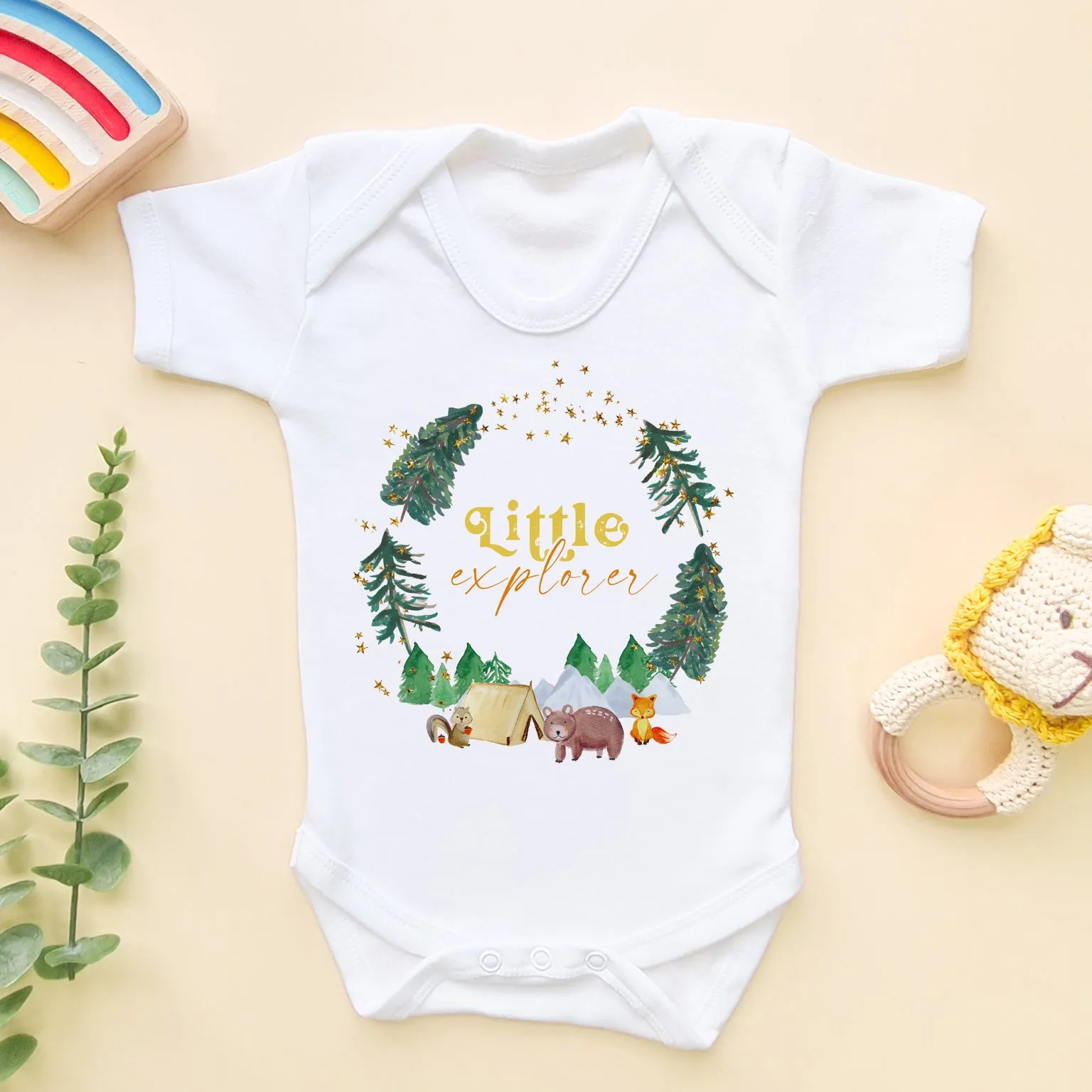 Little Explorer Baby Bodysuit