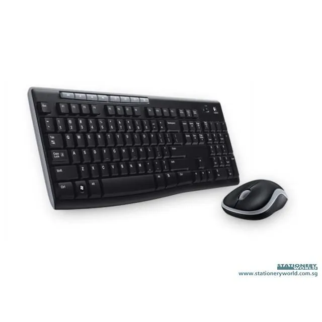 Logitech Wireless Keyboard and Mouse Combo MK270R