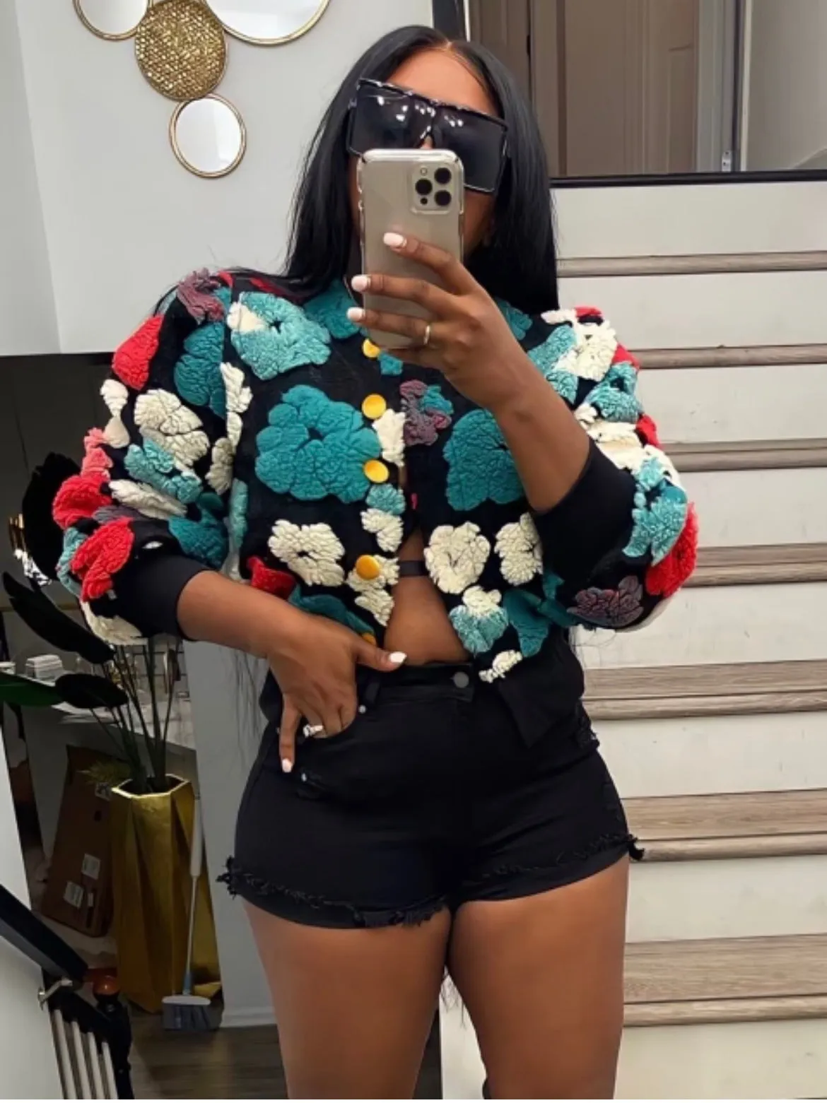 “Lotus Flower Bomb” Jacket