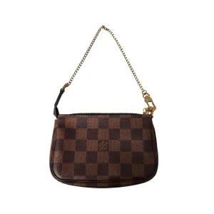 Louis Vuitton Brown Damier Chain Bag
