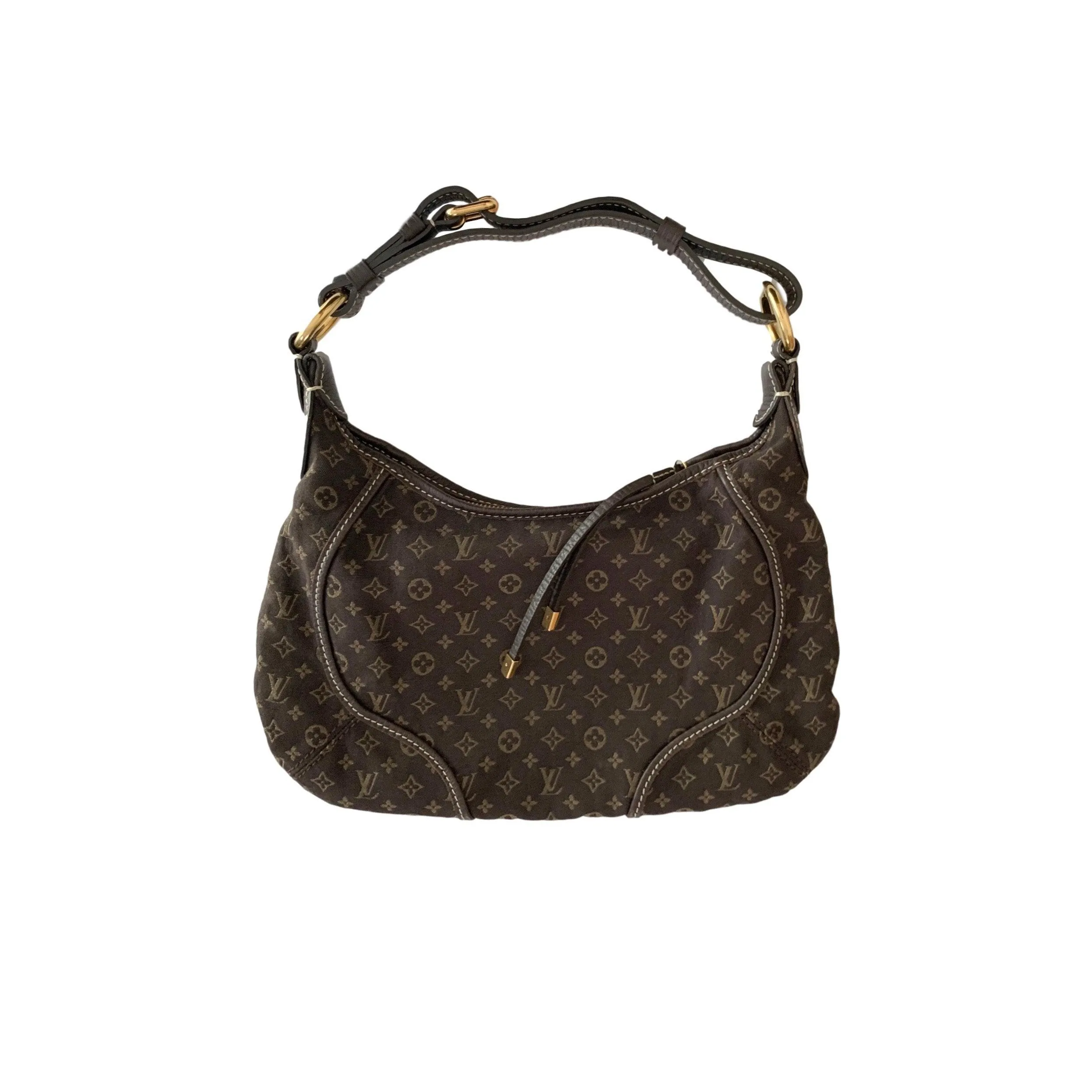 Louis Vuitton Brown Monogram Canvas Shoulder Bag