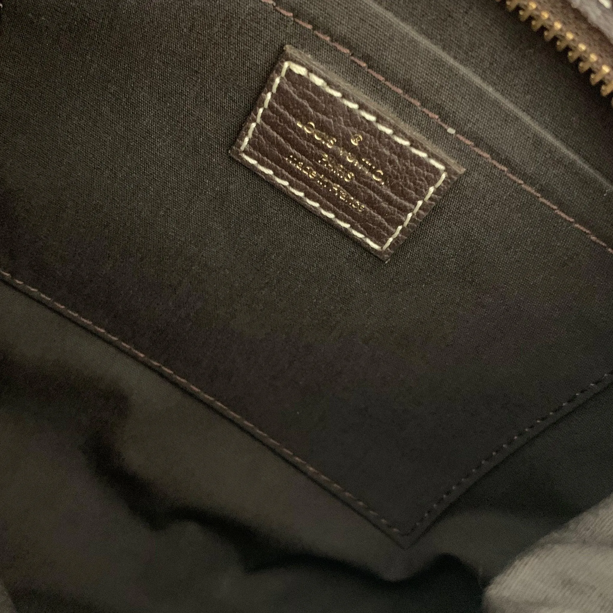 Louis Vuitton Brown Monogram Canvas Shoulder Bag