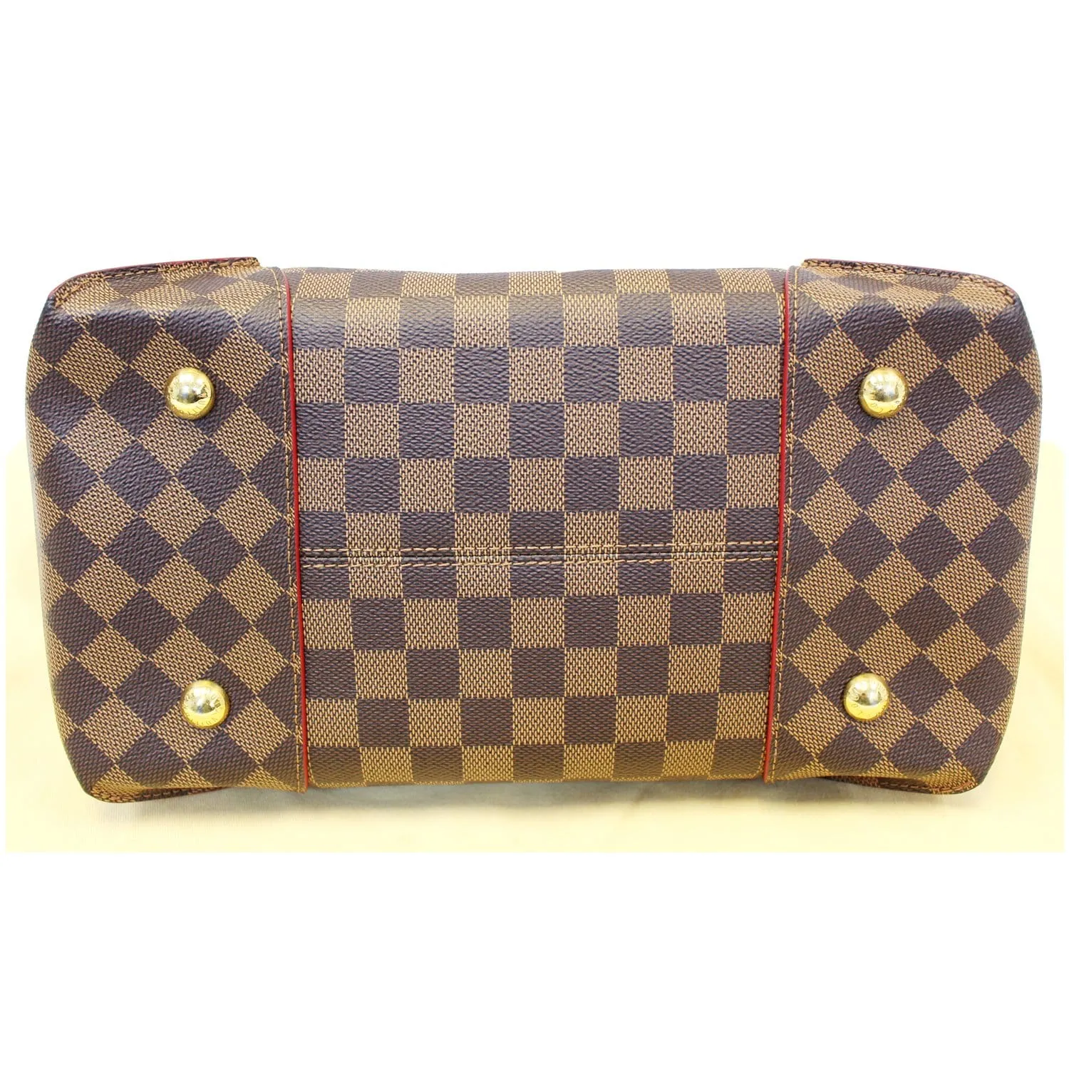 LOUIS VUITTON Caissa MM Damier Ebene Tote Bag