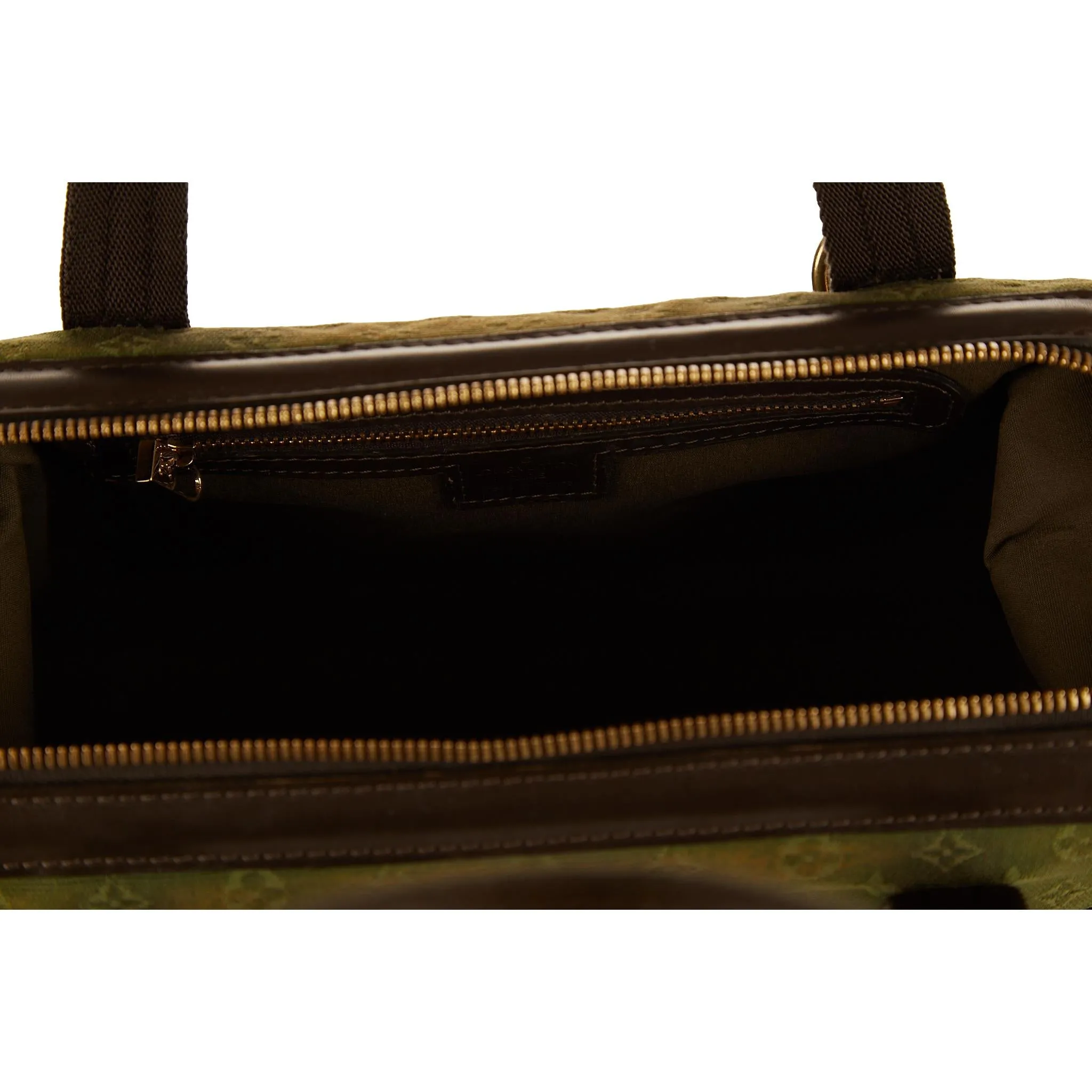 Louis Vuitton Green Monogram Top Handle Bag