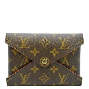 LOUIS VUITTON Kirigami Medium Monogram Canvas Pochette Brown