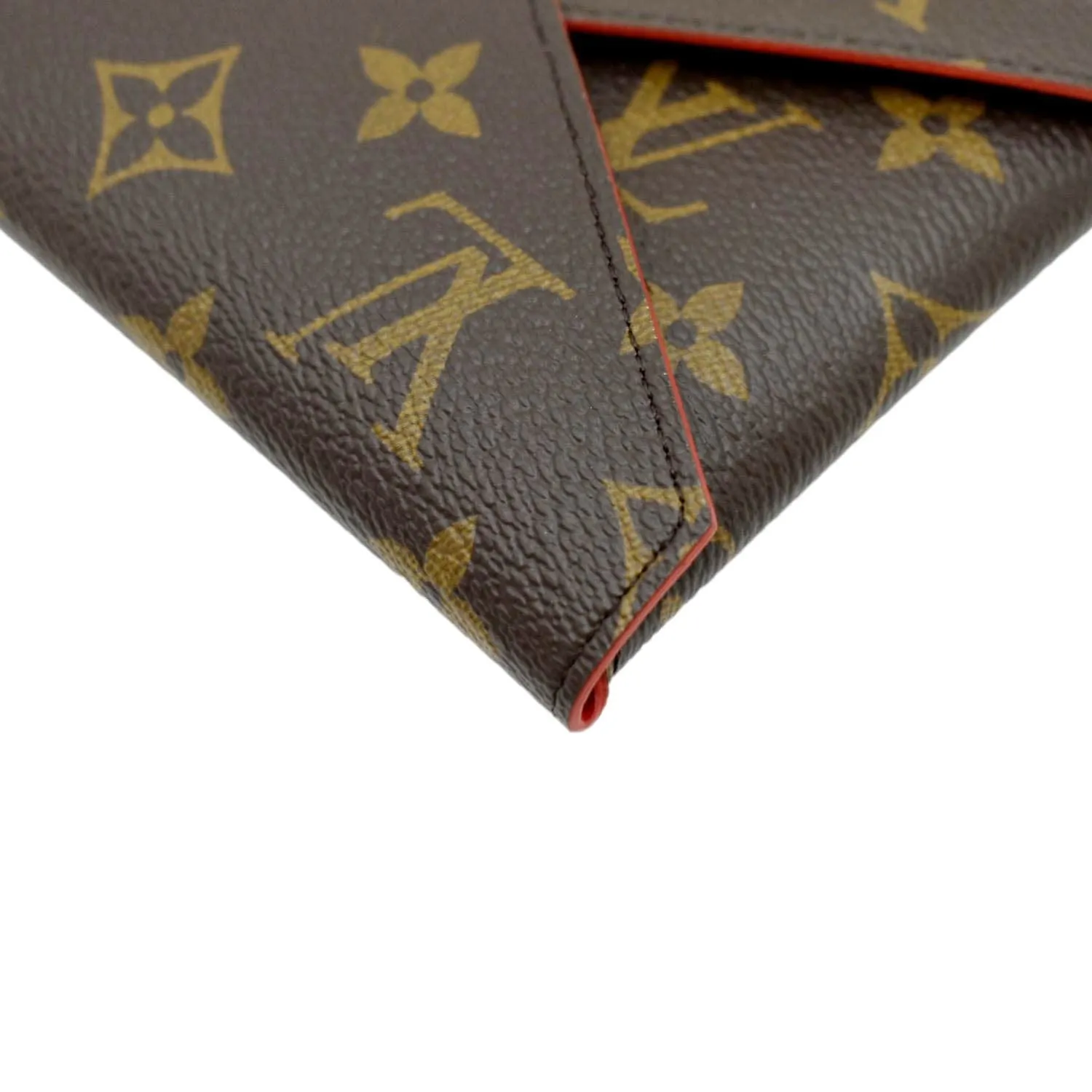 LOUIS VUITTON Kirigami Medium Monogram Canvas Pochette Brown