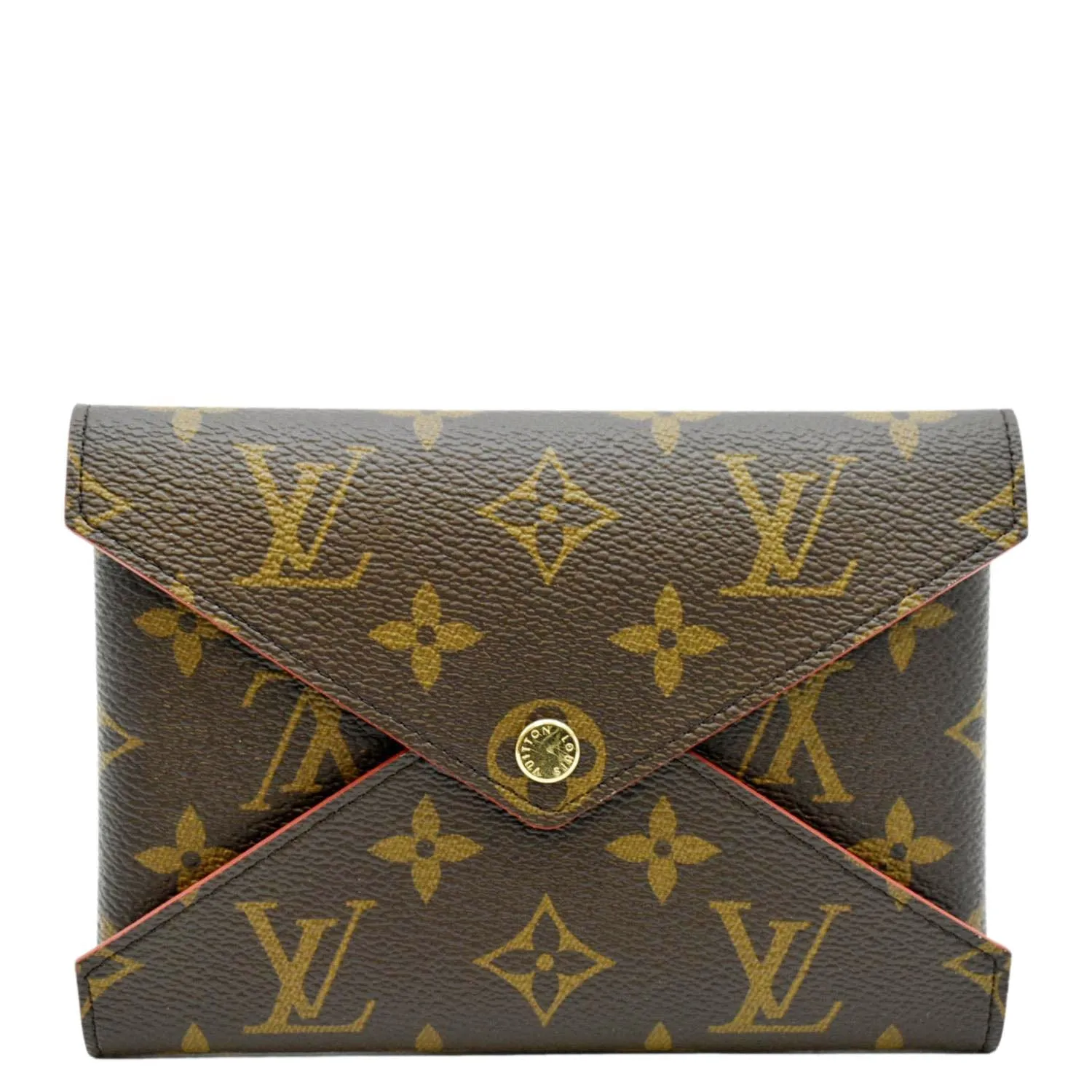 LOUIS VUITTON Kirigami Medium Monogram Canvas Pochette Brown