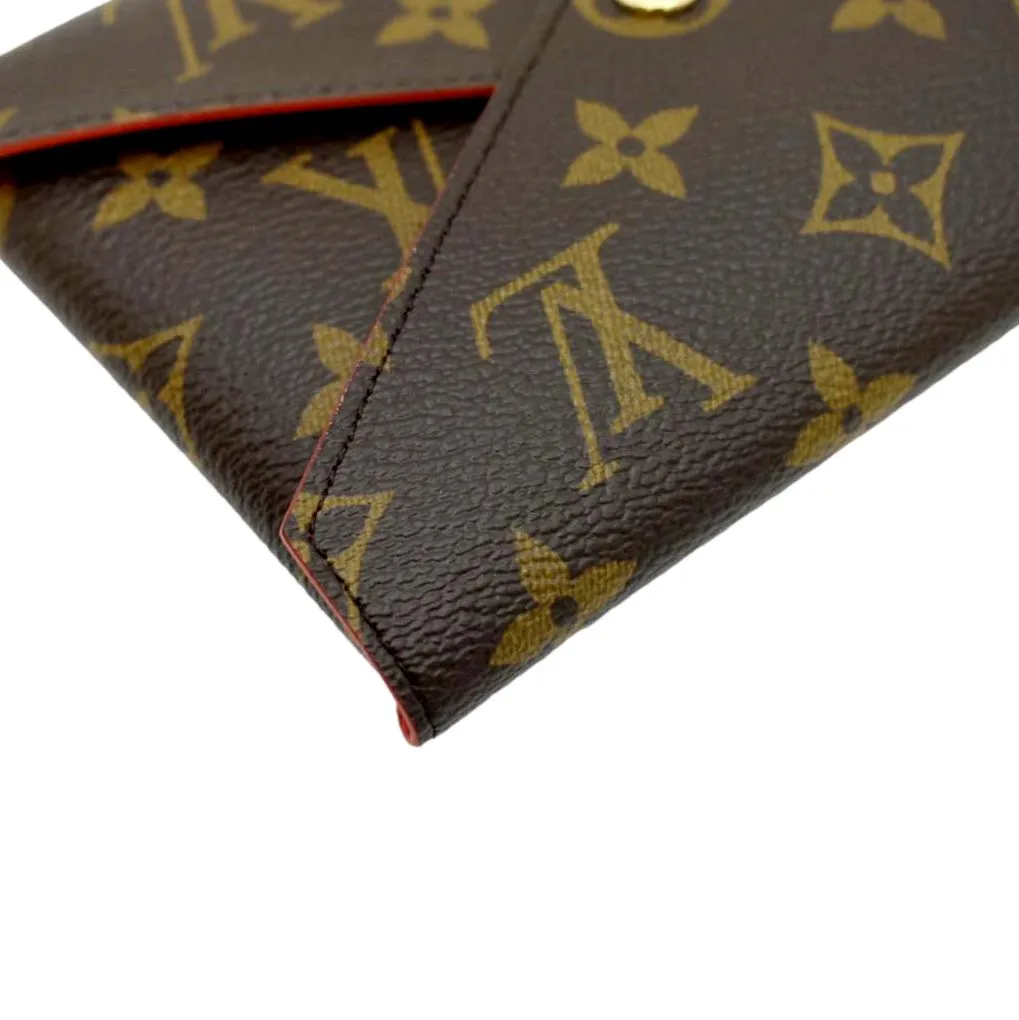 LOUIS VUITTON Kirigami Medium Monogram Canvas Pochette Brown
