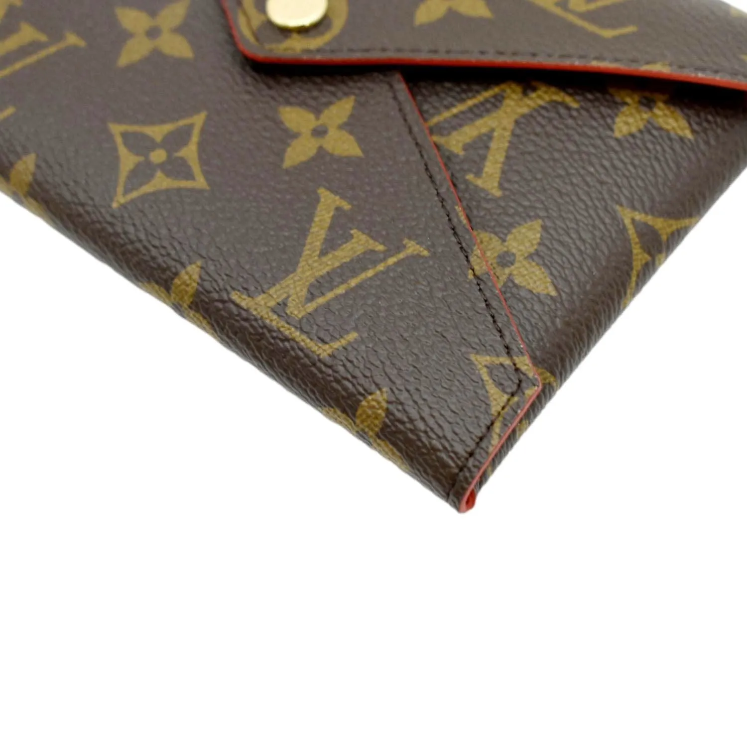 LOUIS VUITTON Kirigami Medium Monogram Canvas Pochette Brown