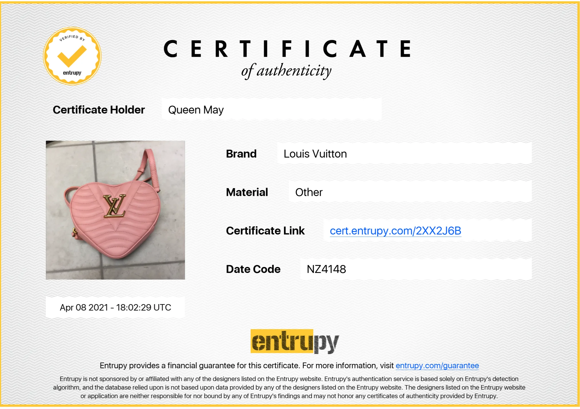 Louis Vuitton New Wave Heart Bag