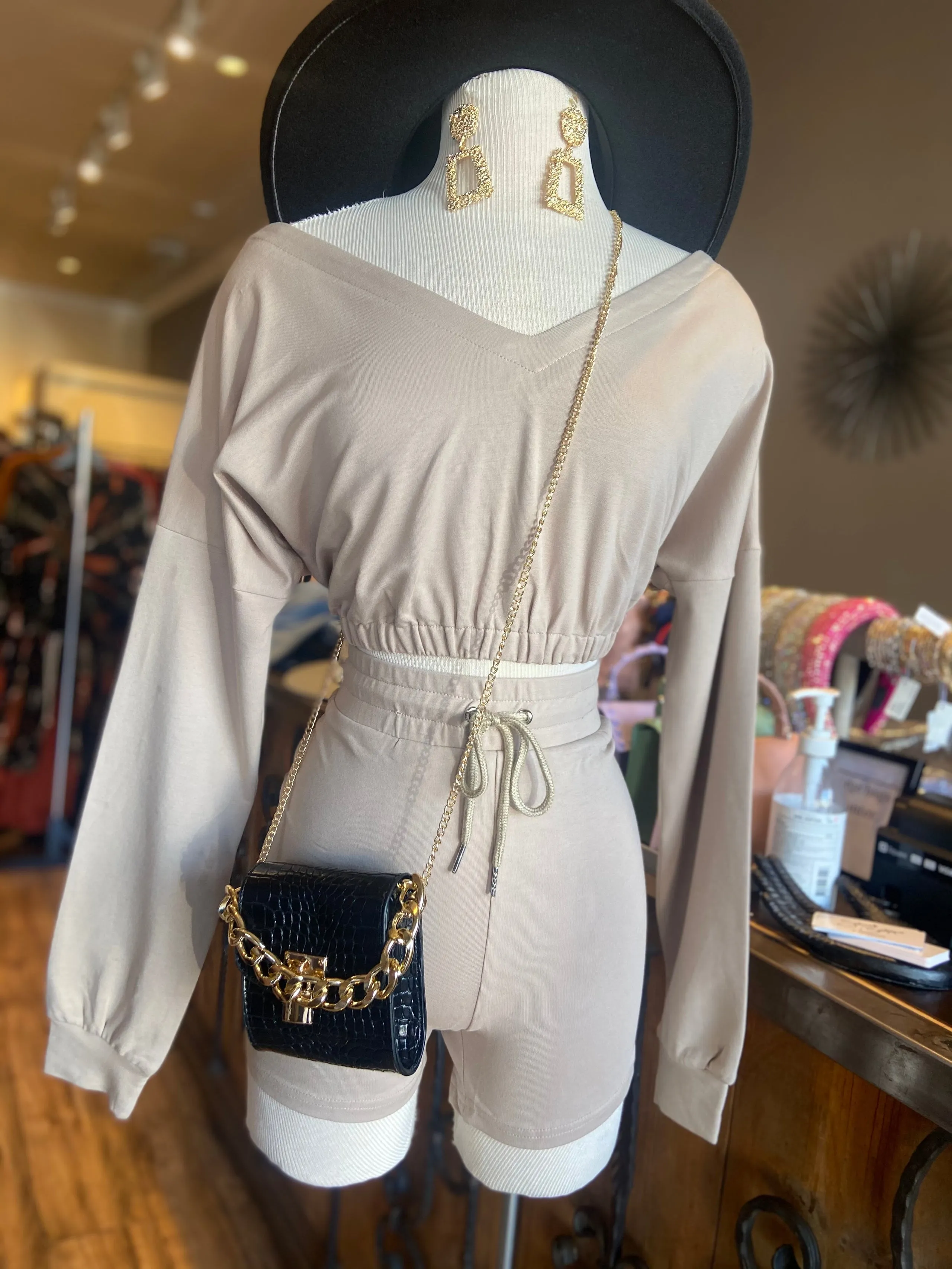 Loungy Short Set