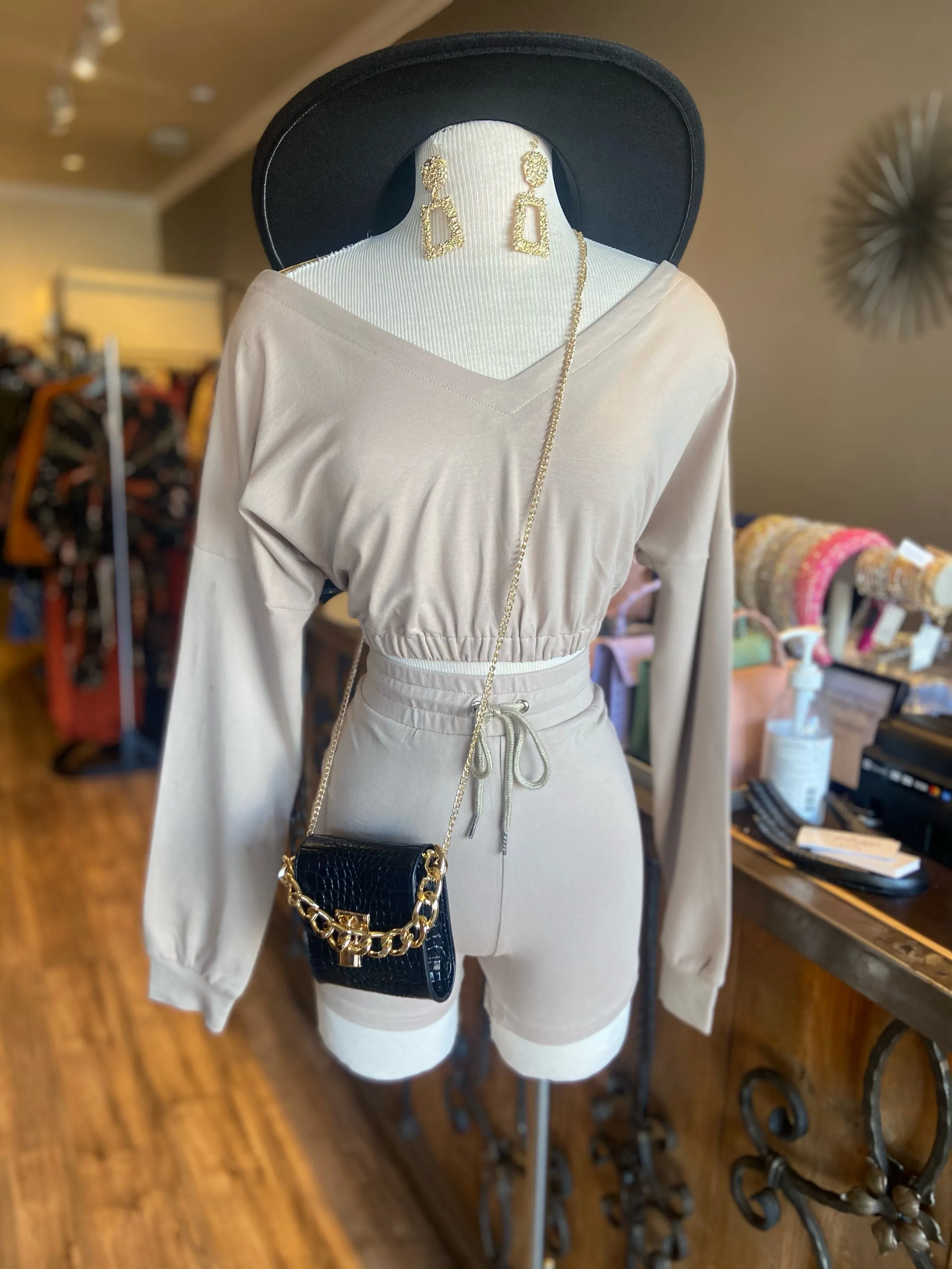 Loungy Short Set