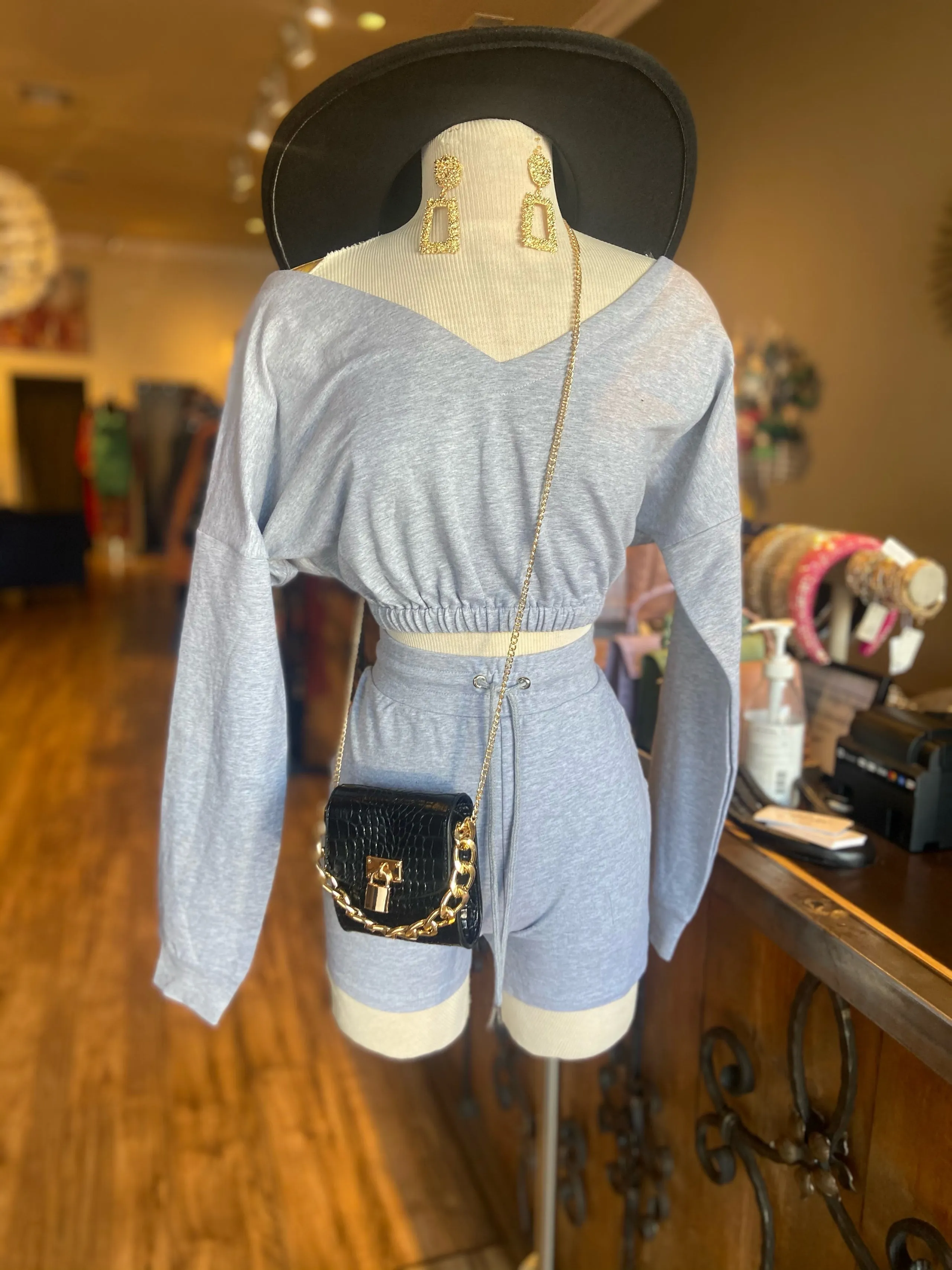 Loungy Short Set