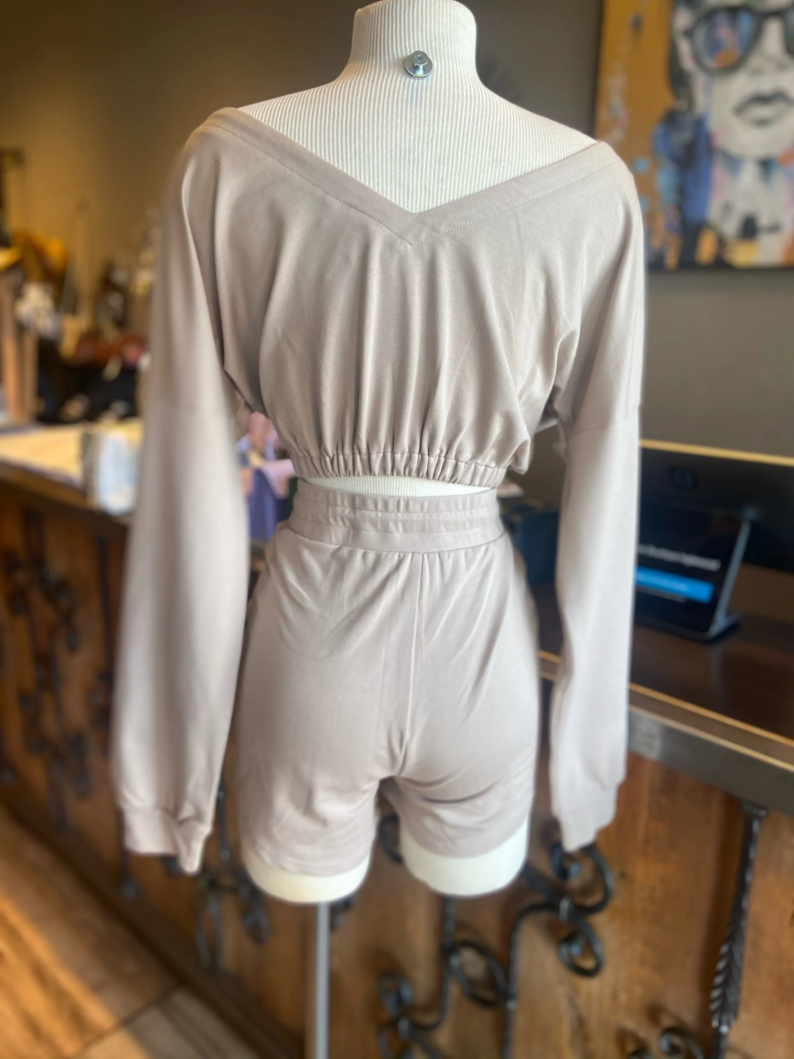 Loungy Short Set