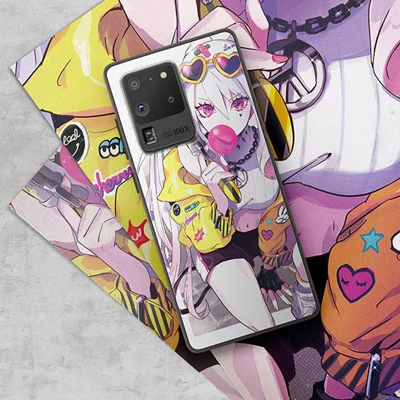 Love Peace LED Case for Samsung