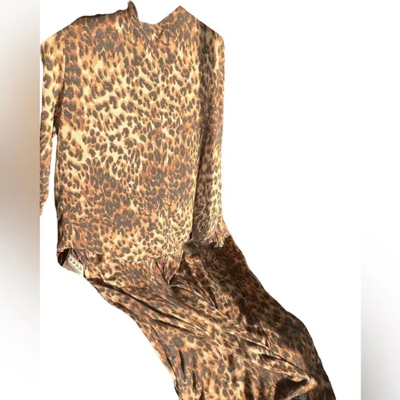 Lularoe Large Leopard‎ Sarah, long duster cardigan. Cheetah. NWT