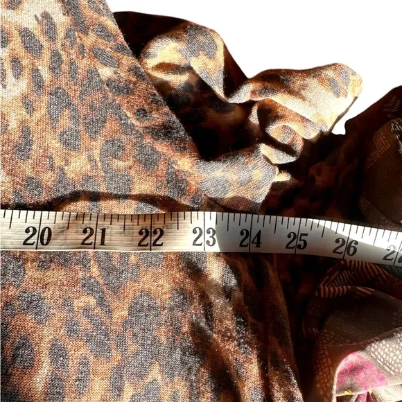 Lularoe Large Leopard‎ Sarah, long duster cardigan. Cheetah. NWT