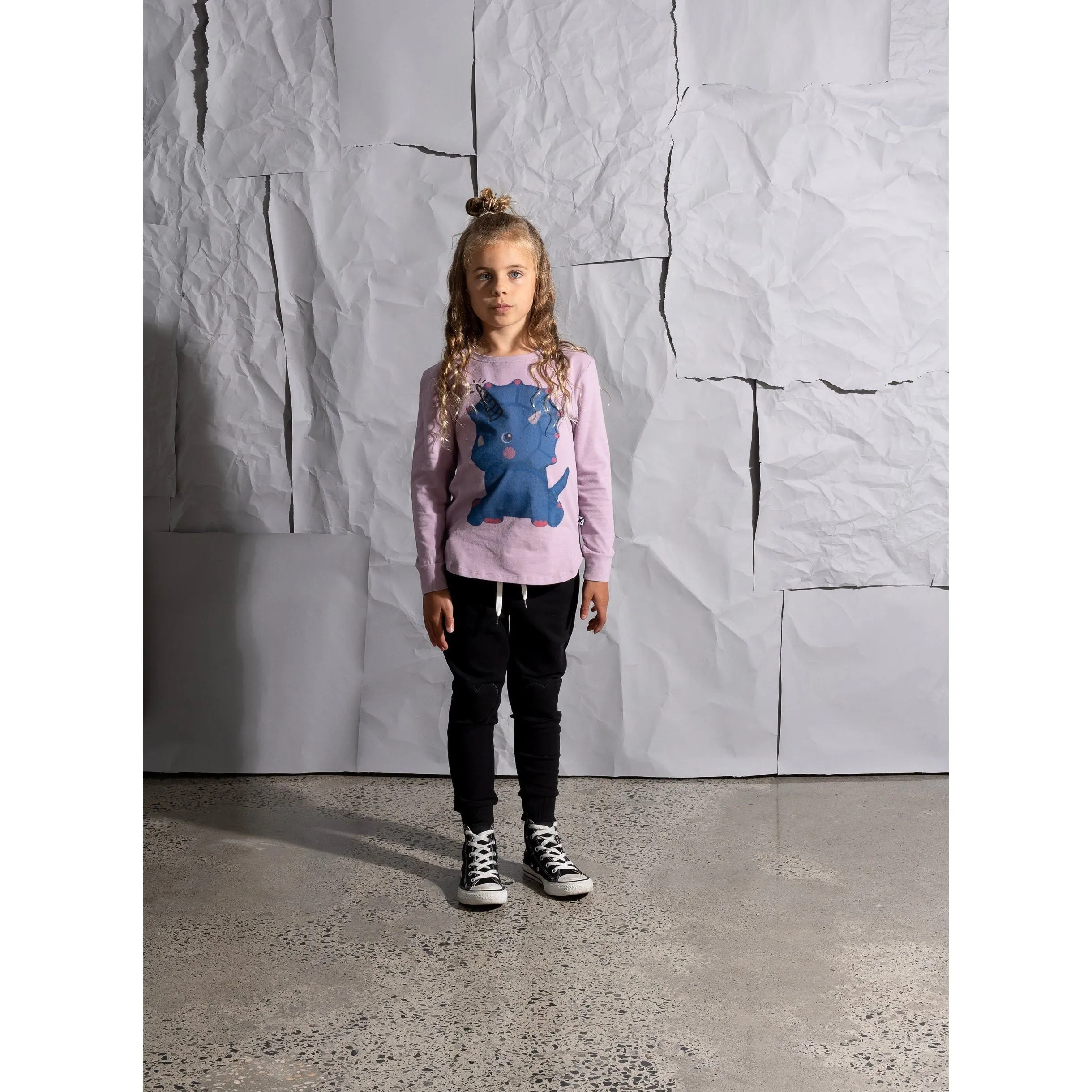 Magical Dino Tee - Muted Purple
