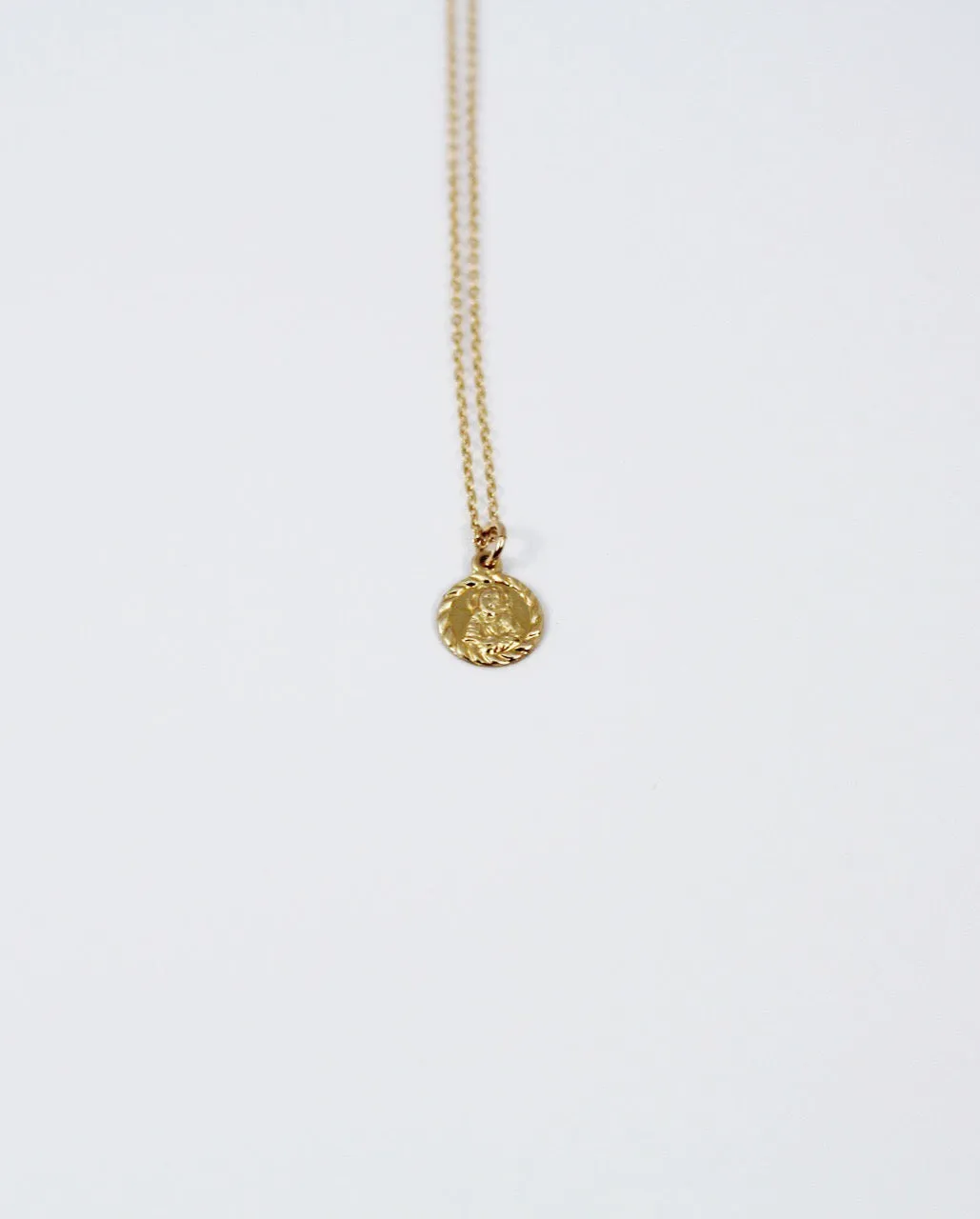 Mary Necklace, Gold Fill