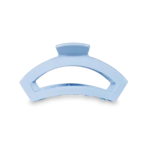 Medium Teleties Open Claw Clip - Clear Skies