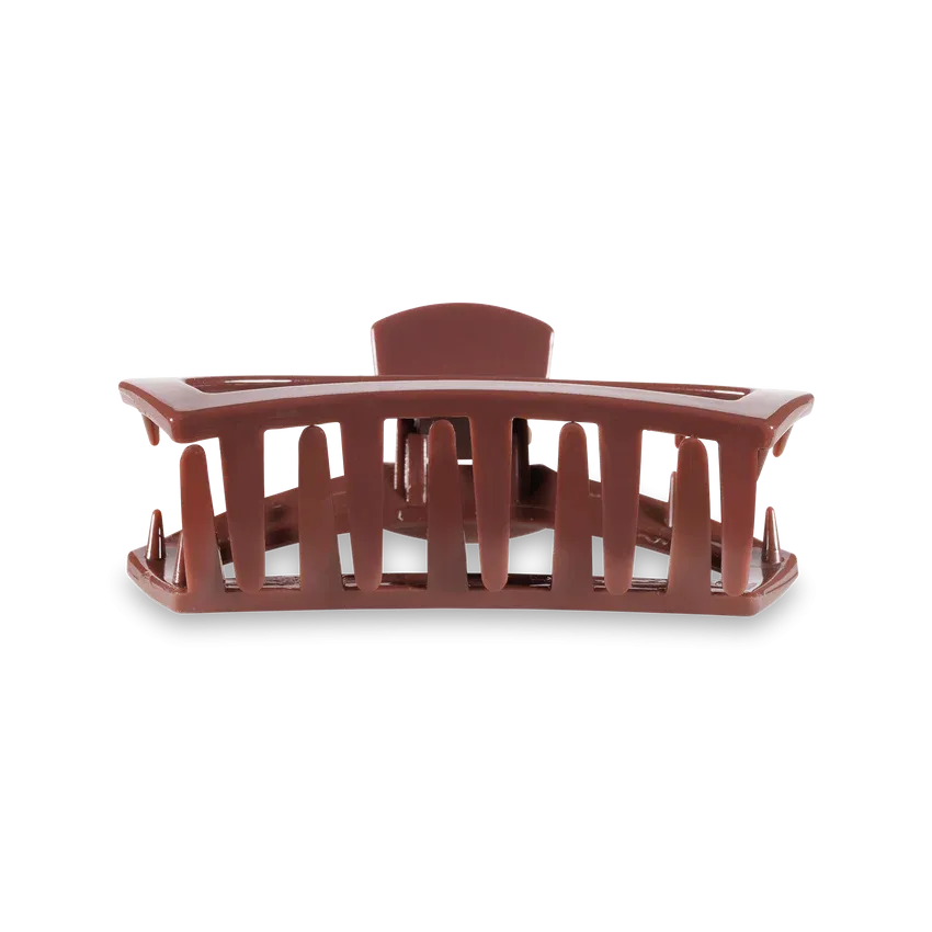 Medium Teleties Open Claw Clip - Nutmeg