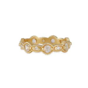 Megan Thorne - Ribbed Rose Cut Diamond Ring