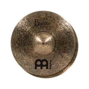 MEINL Cymbals B15DAH 15inch Byzance Dark Hihat, Pair