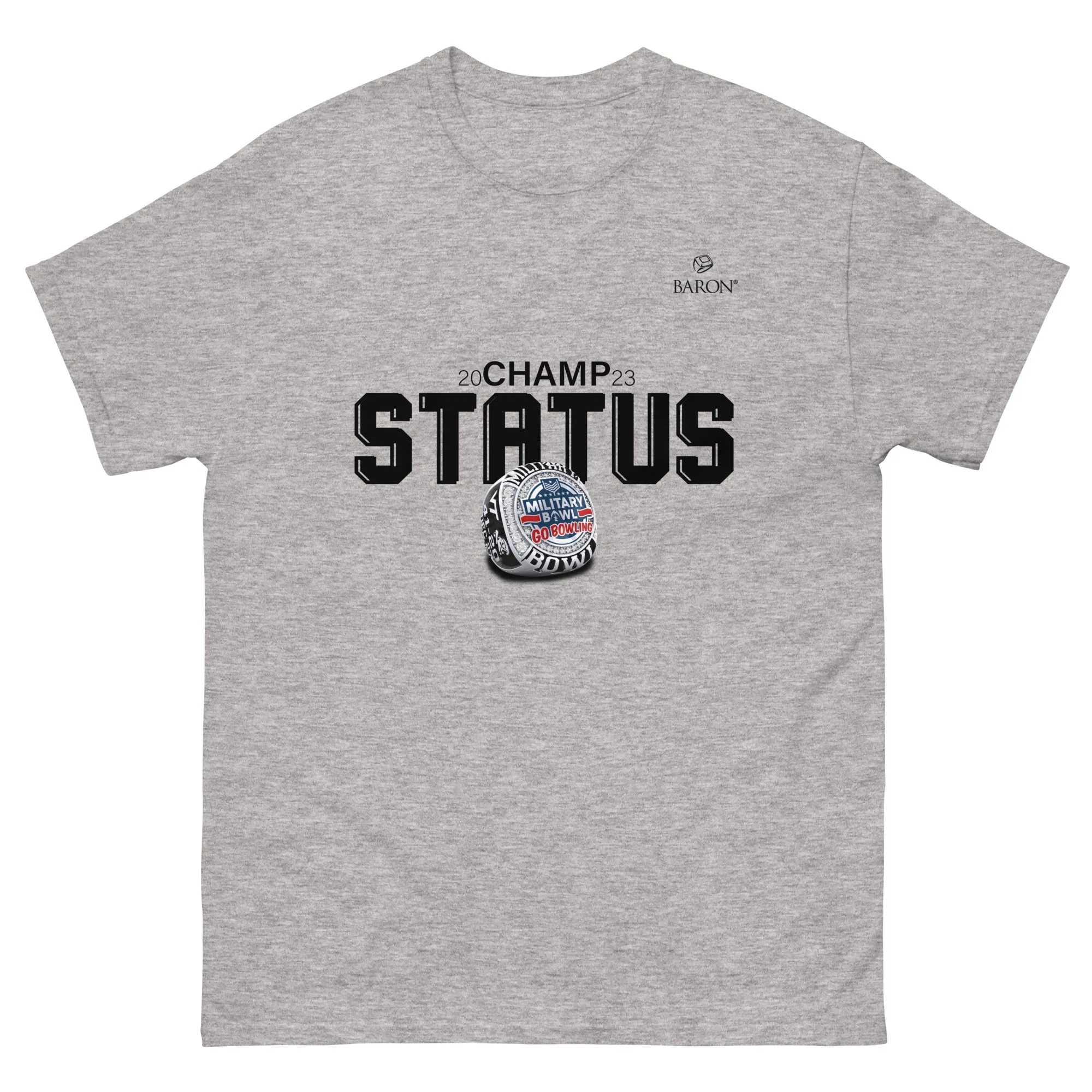 Military Bowl Officials Rings 2023 Championship T-Shirt