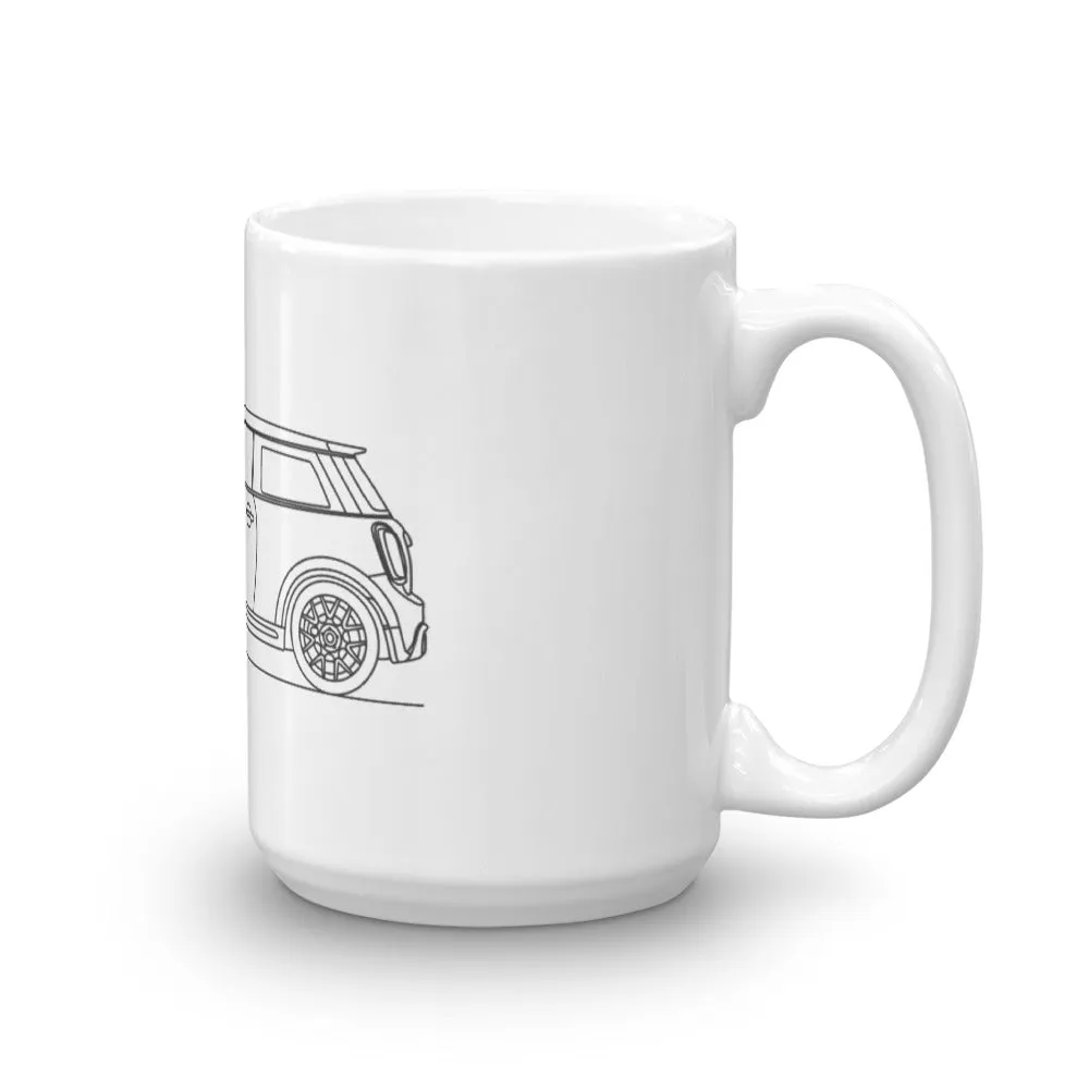 MINI Cooper R56 Silhouette Mug