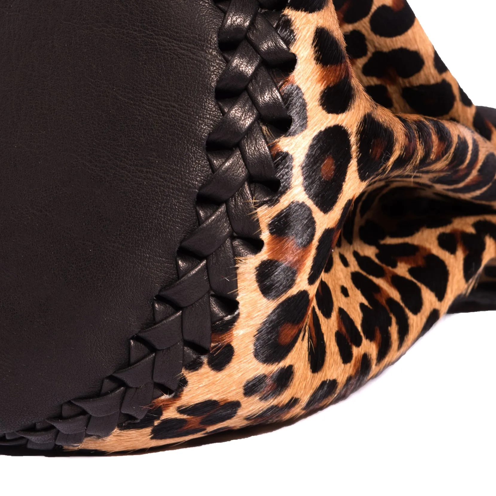 Mini Leopard Bullet Bag