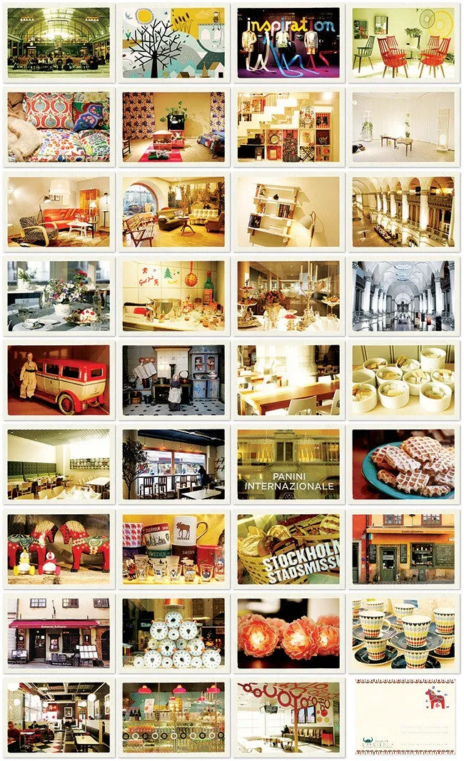 Mini Postcard Set Ver. 02 - Sweden