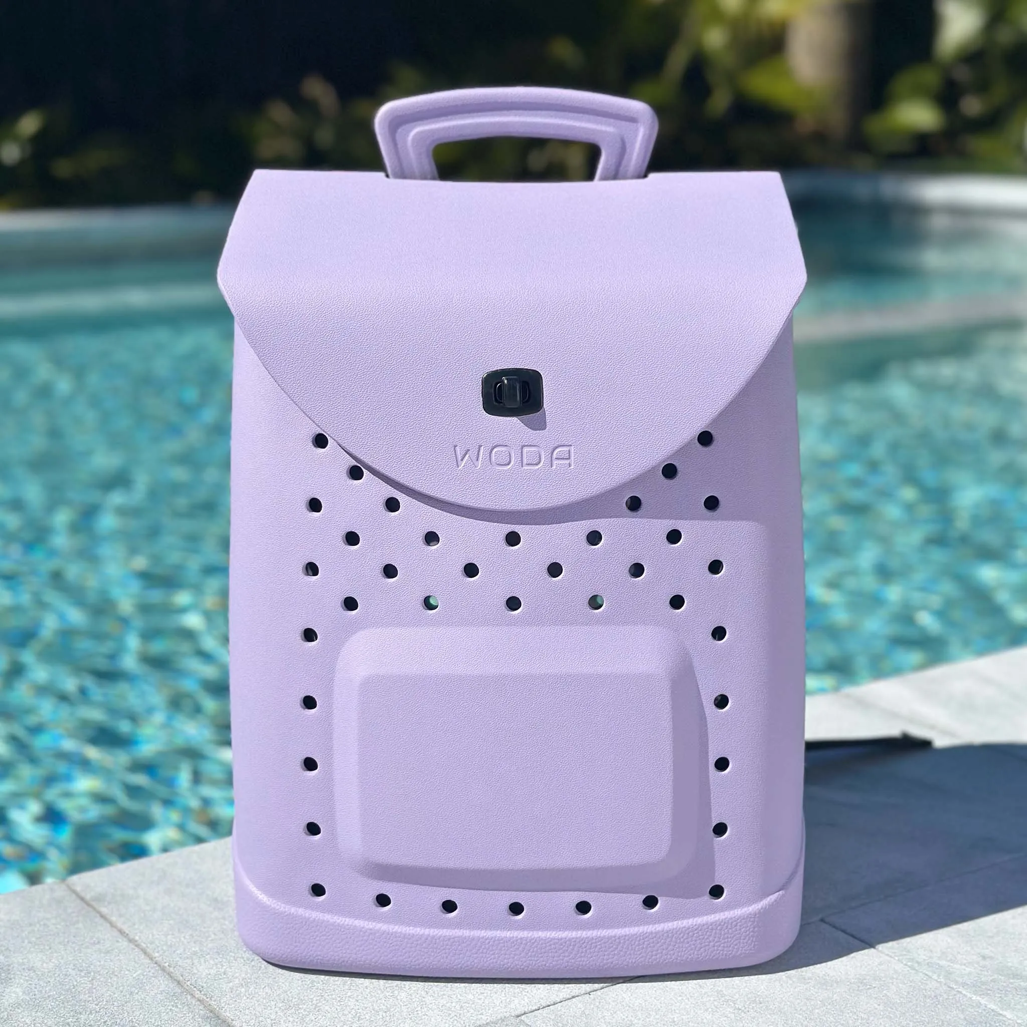 Mini Woda EVA Backpack in Lavender