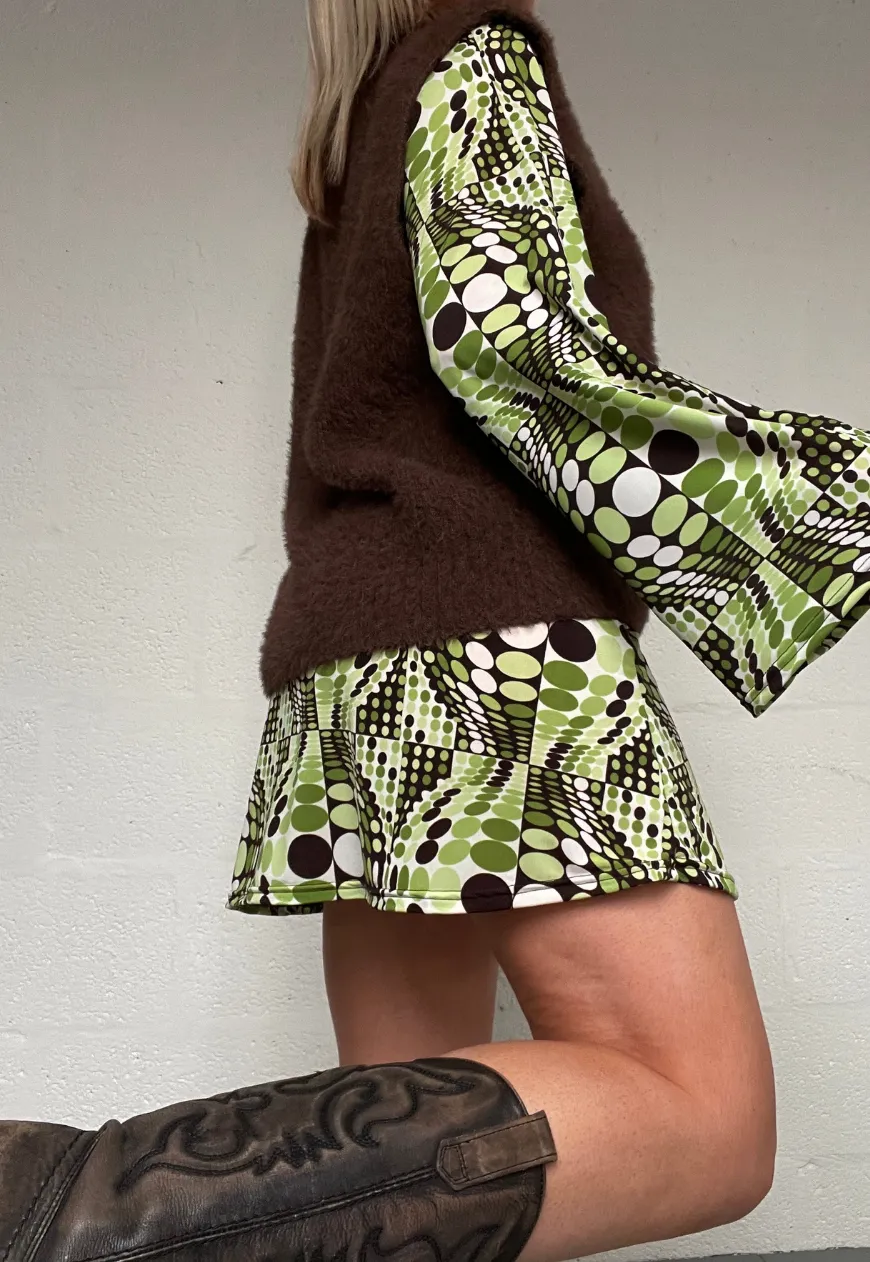 MINT AERO SWING MINI DRESS