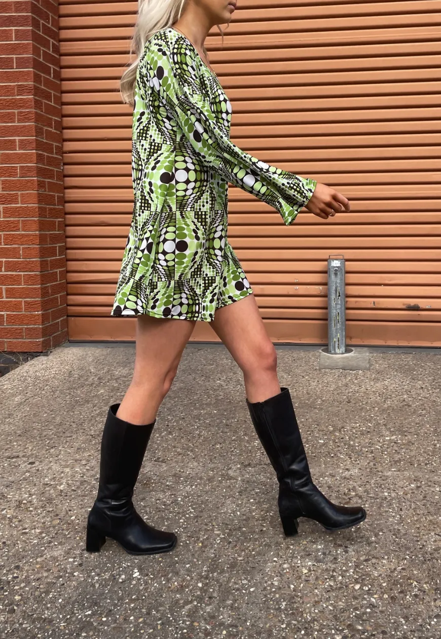 MINT AERO SWING MINI DRESS