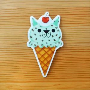 Mint Chip Scoop Sticker