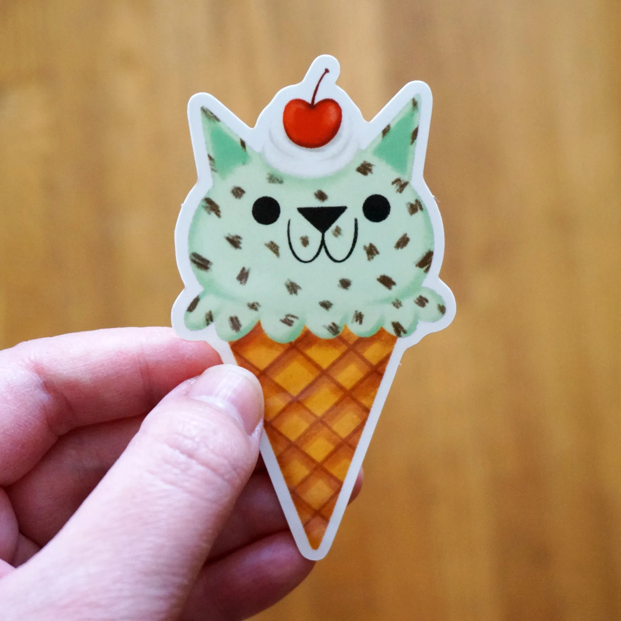 Mint Chip Scoop Sticker
