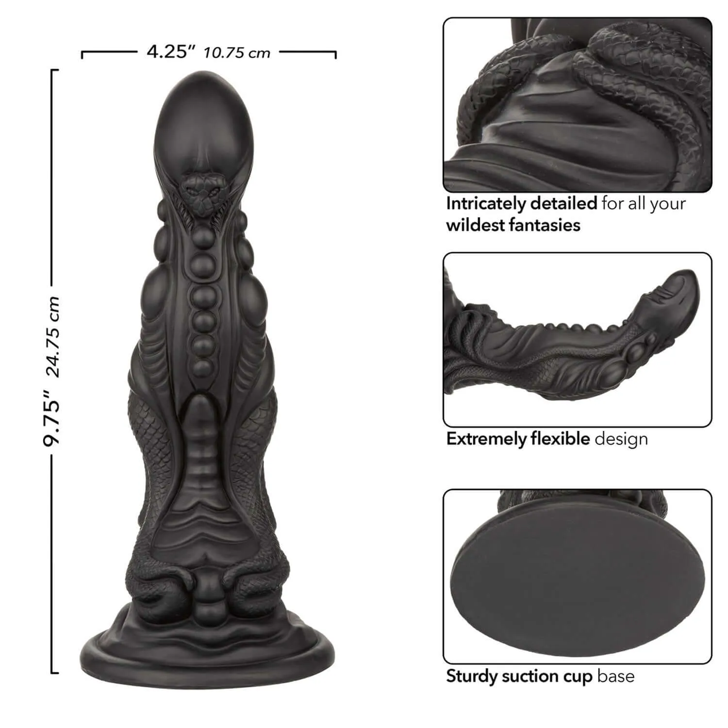 Monster Dong the Colossus 9.75 inches - Black