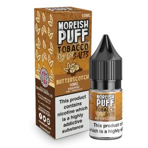 Moreish Puff - Butterscotch Tobacco - Nic Salt