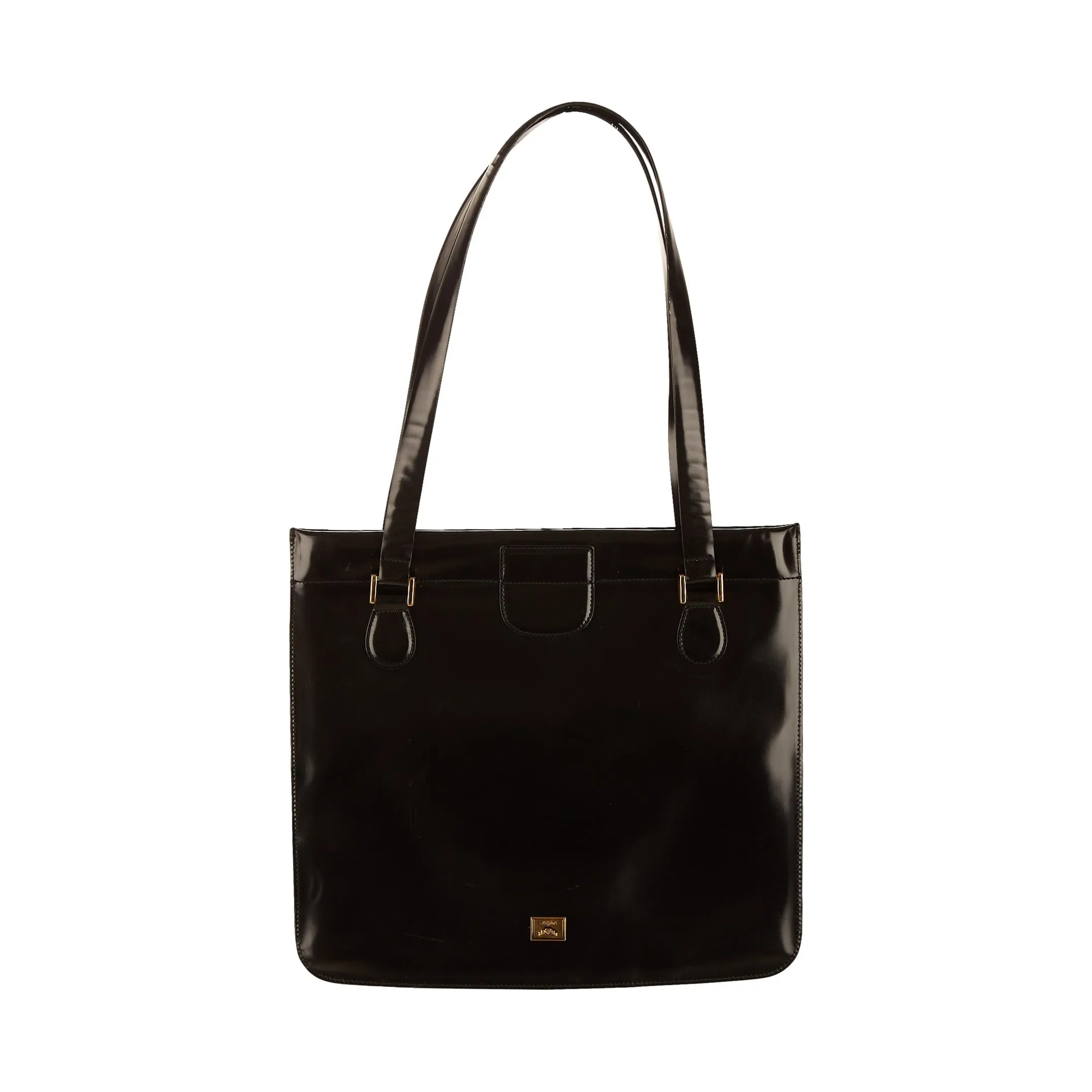 Moschino Black Heart Shoulder Bag
