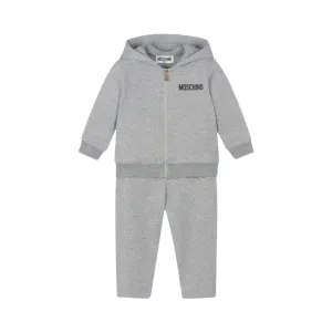 Moschino Kids Cotton Teddy Bear Logo Tracksuit
