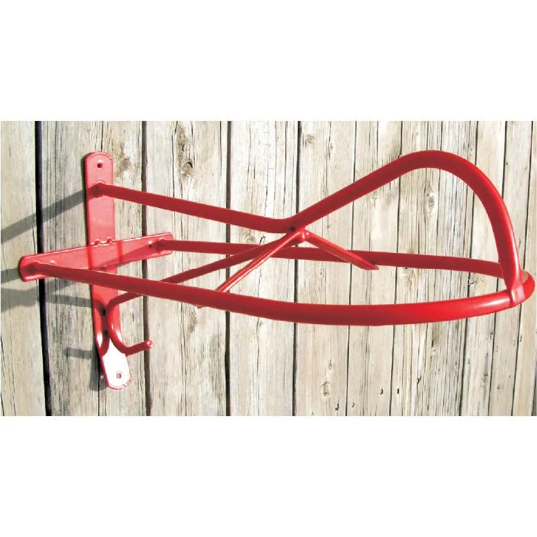 Mounted Western Saddle Rack