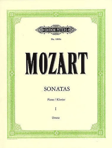 Mozart Sonatas For Piano Volume 1