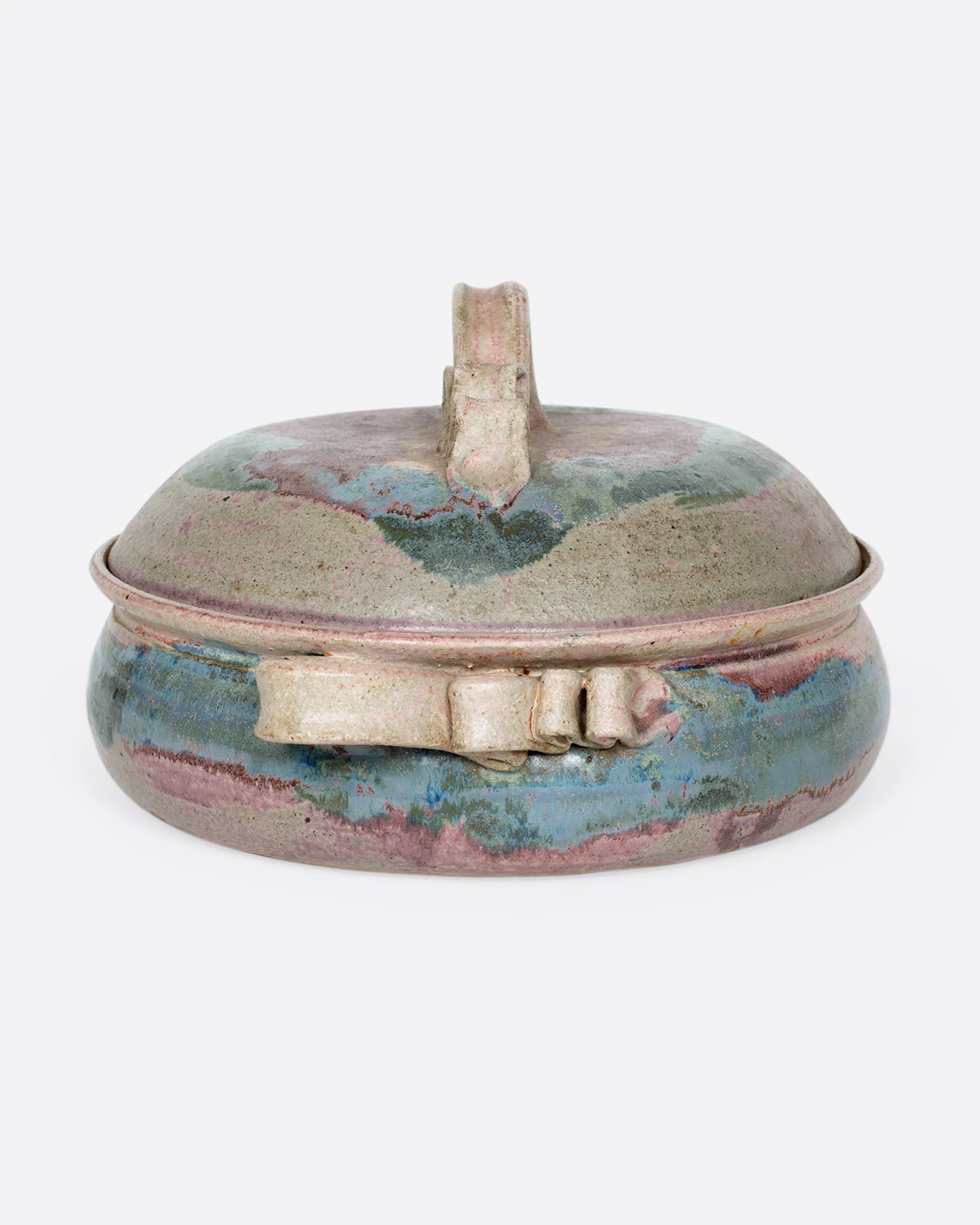 Muted Pastel Covered Dish