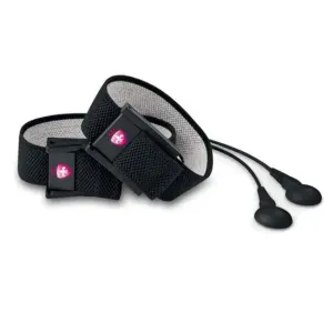 Mystim Black Bendable Wired Penis Estim Strap Set
