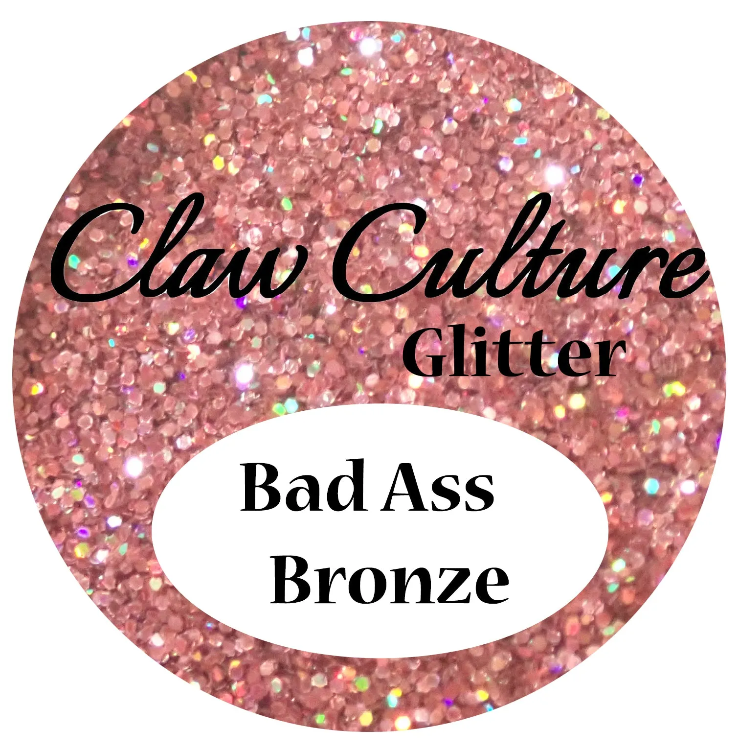 NAIL GLITTER BAD ASS BRONZE